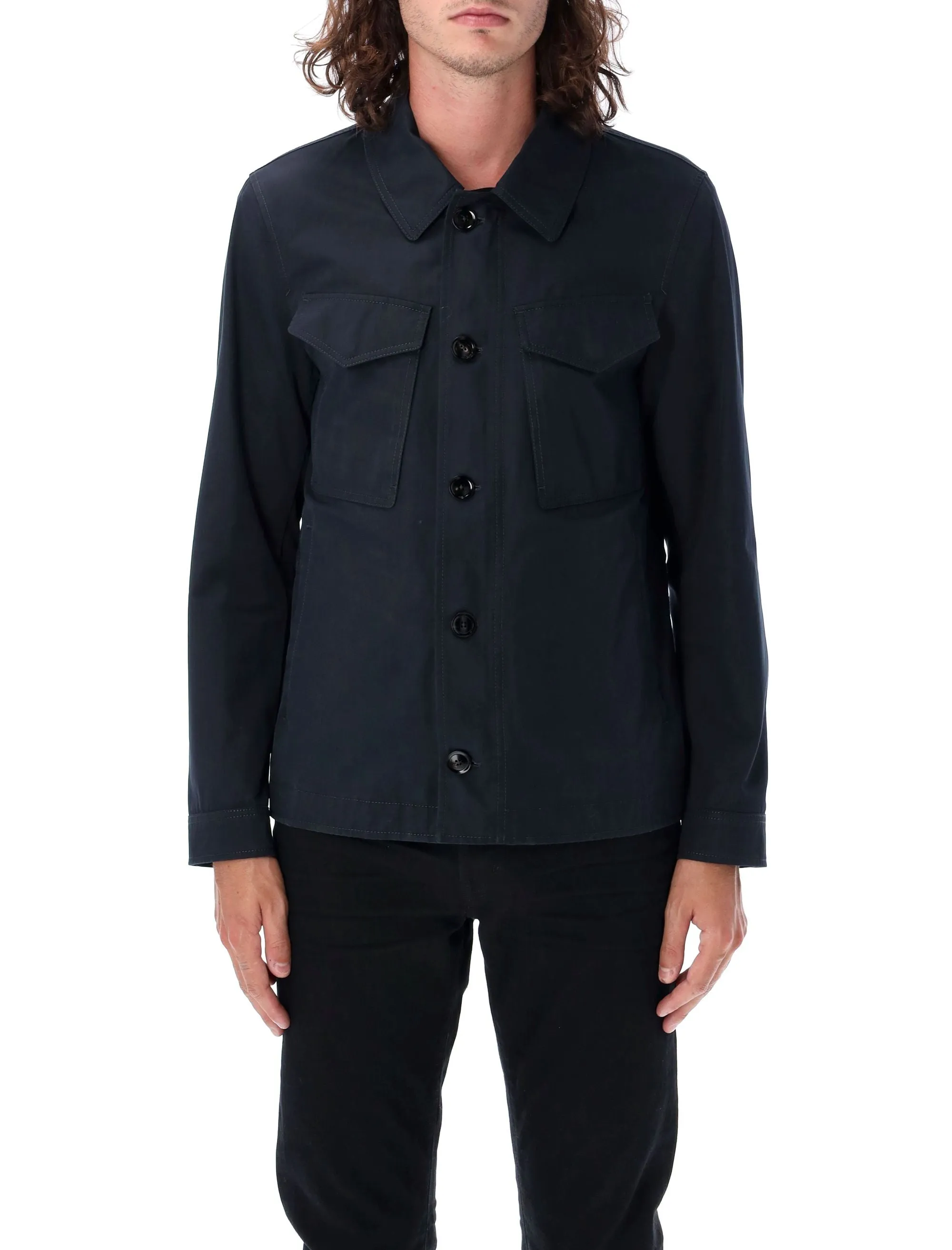 TOM FORD Classic Navy Twill Jacket