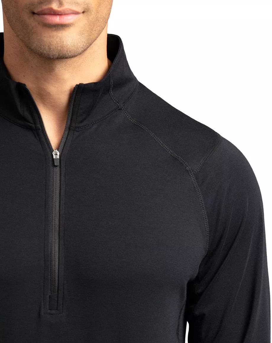 Travis Mathew Jacket 1/4 Zip Yanks Black