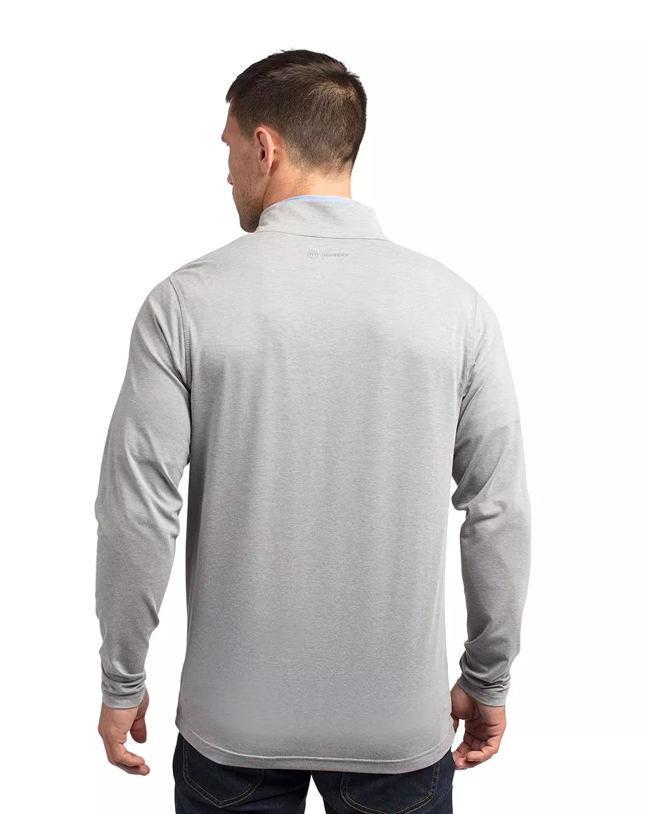 Travis Mathew Jacket 1/4 Zip Yanks Grey