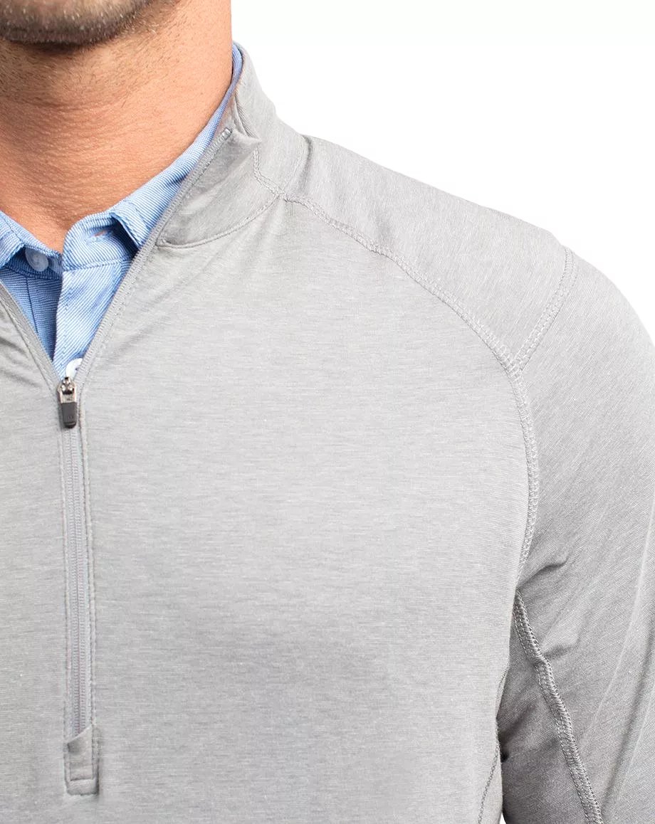 Travis Mathew Jacket 1/4 Zip Yanks Grey