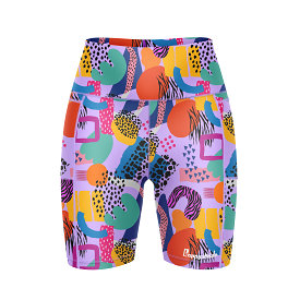 ''We like to party'' fitted shorts