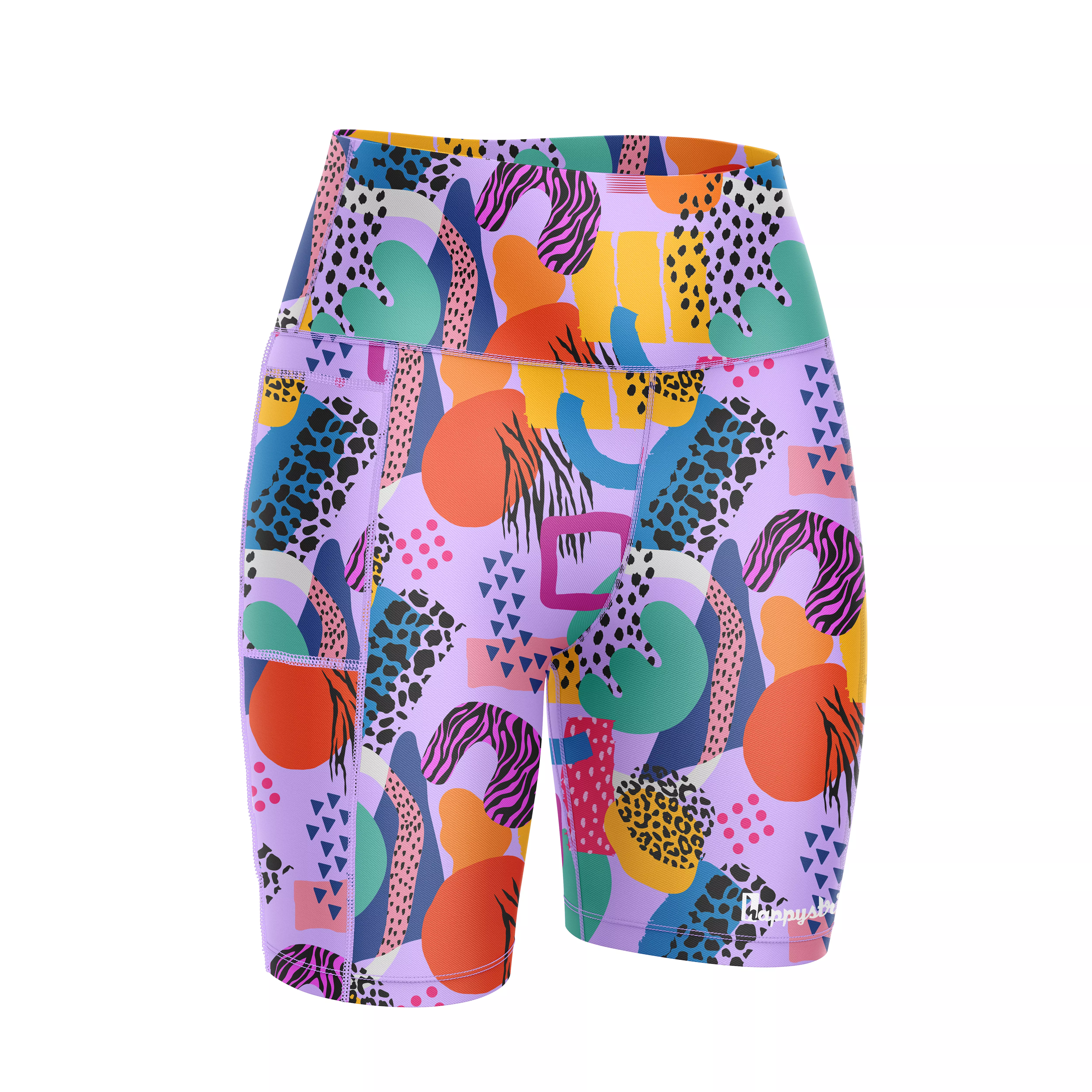 ''We like to party'' fitted shorts