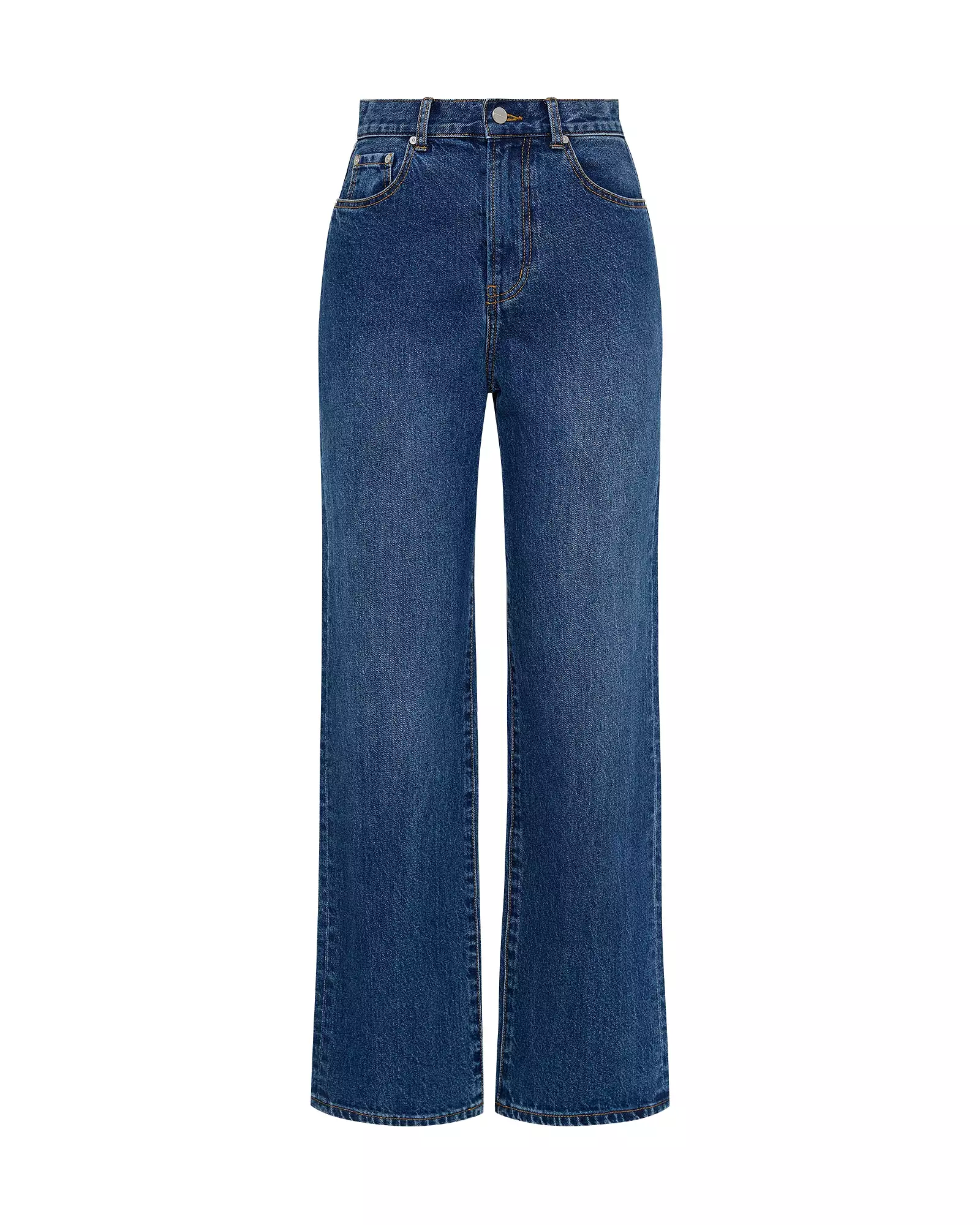 WIDE LEG JEAN - DARK INDIGO