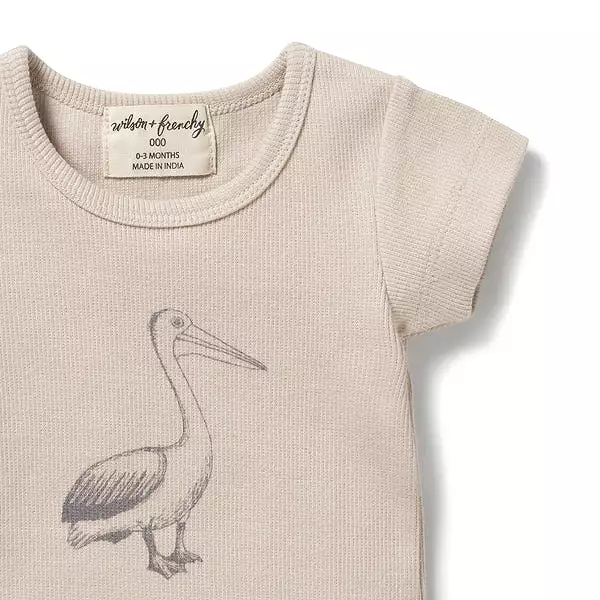 Wilson & Frenchy Organic Rib Tee - Little Pelican