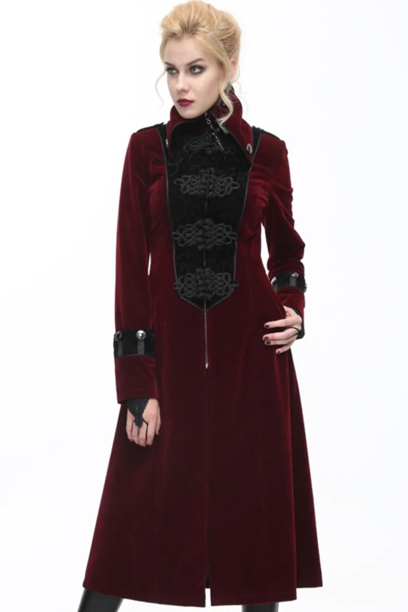 Women's coat DEVIL FASHION - CT06102  -  Metal-shop