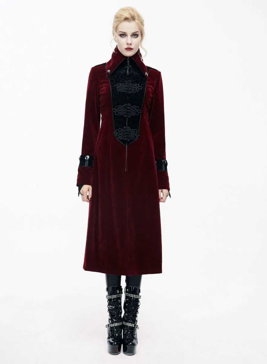 Women's coat DEVIL FASHION - CT06102  -  Metal-shop