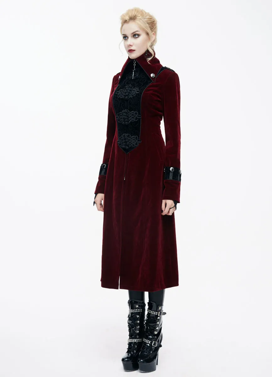 Women's coat DEVIL FASHION - CT06102  -  Metal-shop