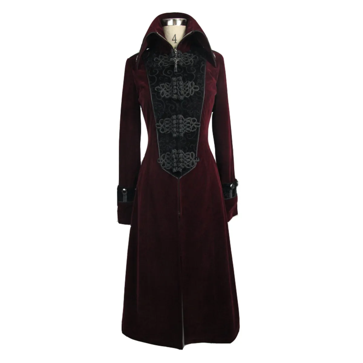 Women's coat DEVIL FASHION - CT06102  -  Metal-shop