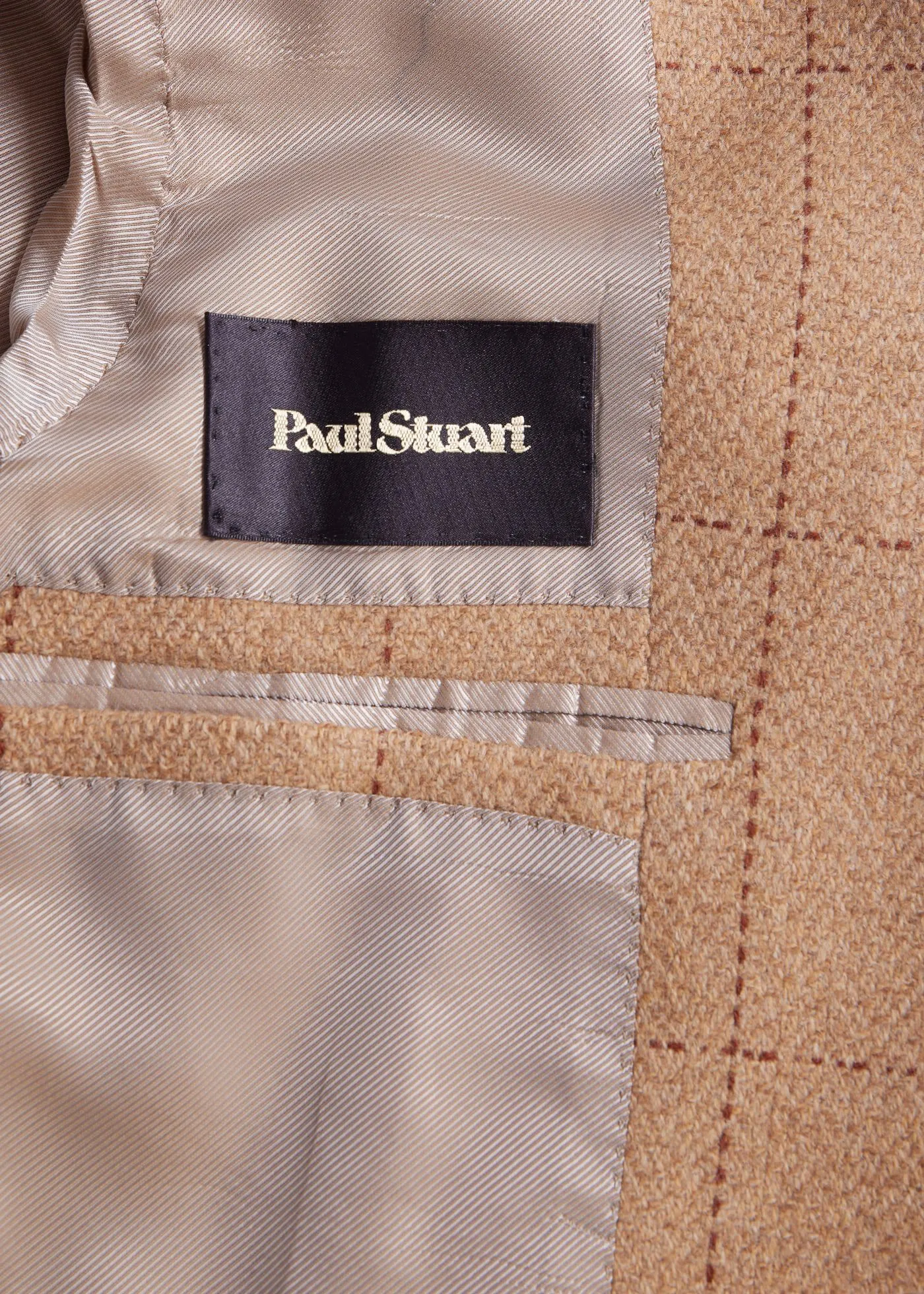 Wool Windowpane Jacket