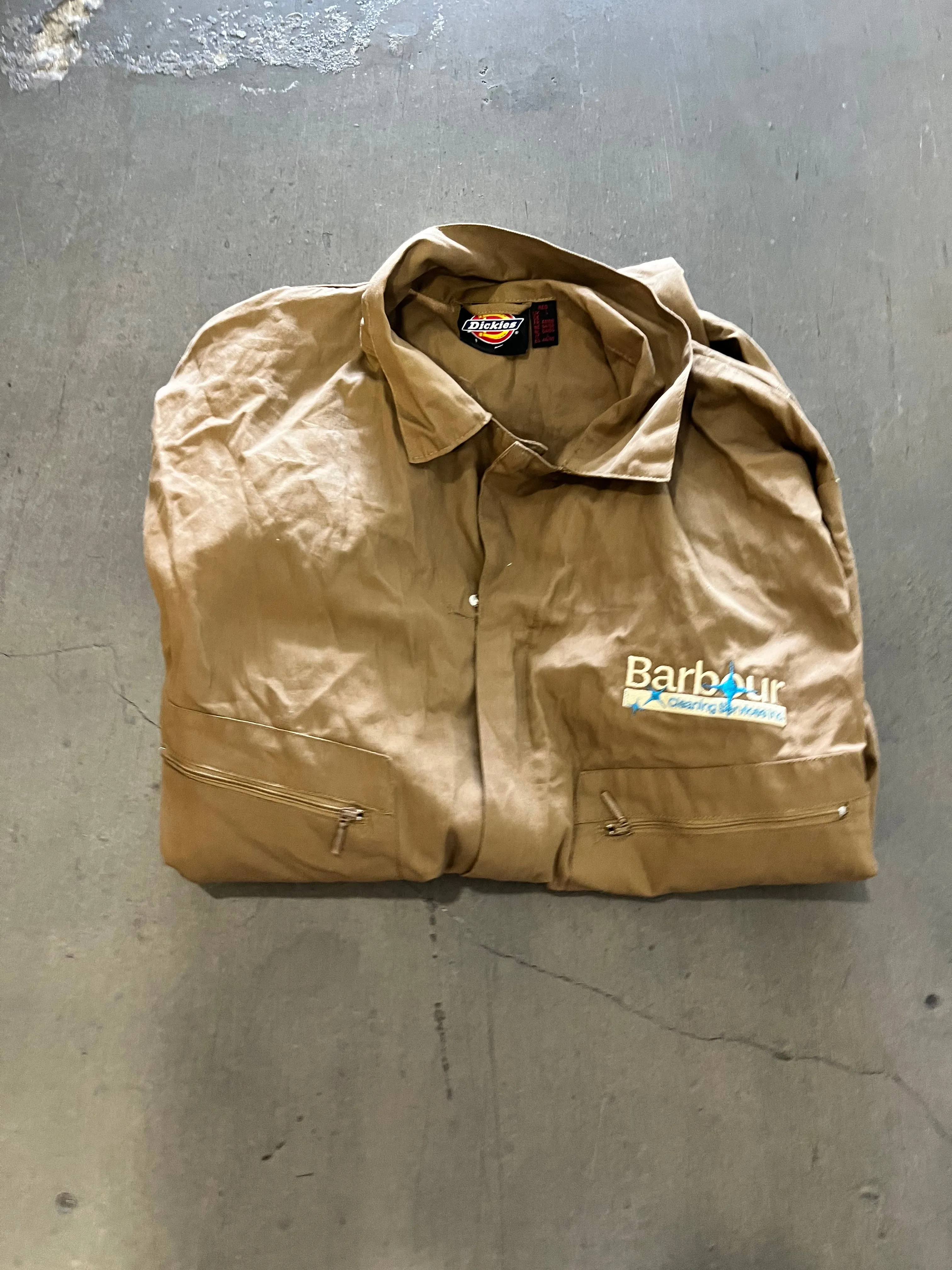 WRATH OF MAN: Jan’s Barbour Undercover Tan HERO Jumpsuit